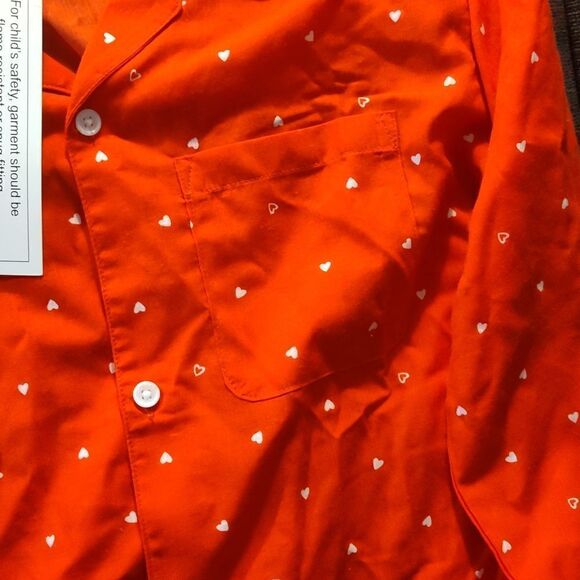 Old Navy heart pajamas top, nwt - Picture 5 of 6